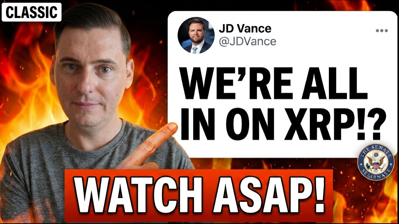 THEY JUST WENT ALL IN ON XRP!!! WATCH ASAP! (JD VANCE)