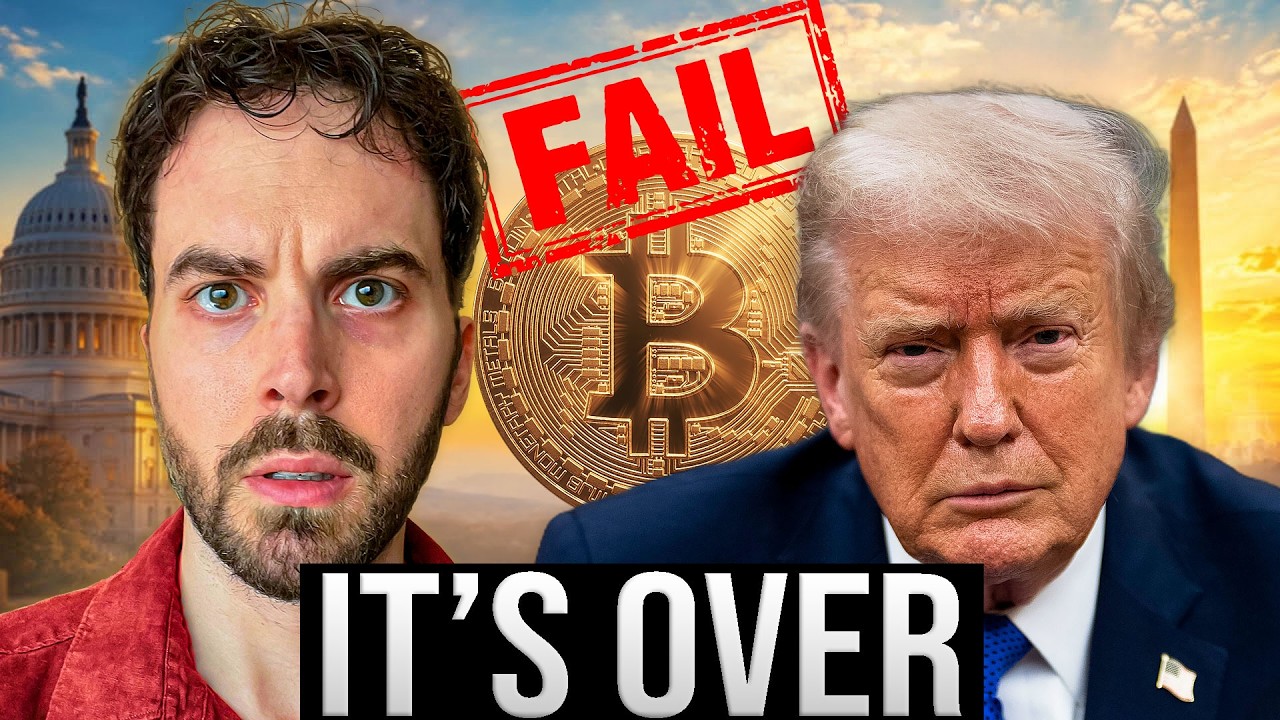 "FAIL!" Trump BLASTS Congress Over Delayed Crypto Bill