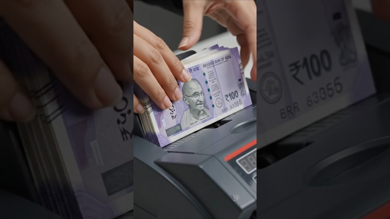 ASMR machine pese kese Count karti hai #money #moneysavingidea #shorts