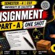 Consignment | ONE SHOT PART - A  | Sem-4 CCF | Financial accounting 2  | Calcutta University