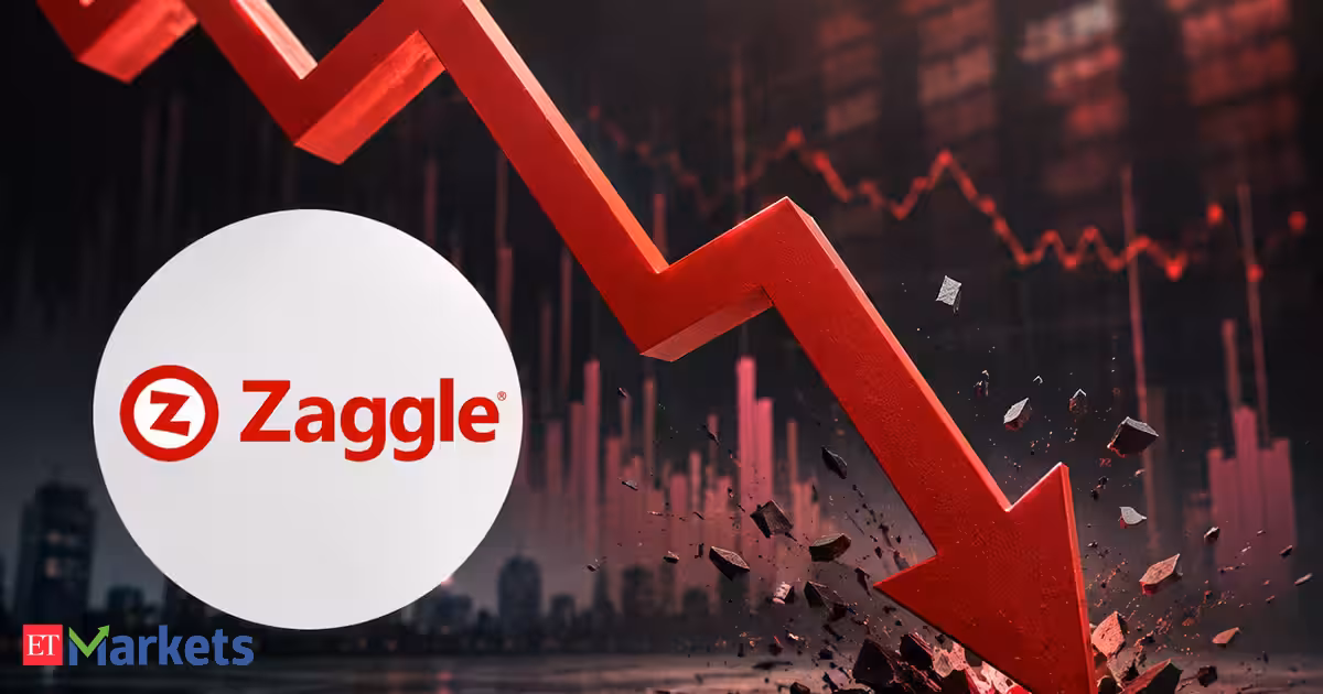 Zaggle shares crash 20%, hit lower circuit after Q1 PAT declines 33% YoY