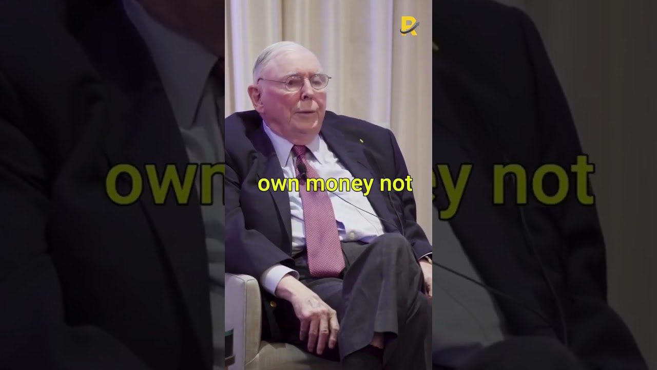 Charlie Munger on financial independence!!