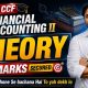 Theory One Shot 20 Marks  | Financial Accounting II | Sem 4 CCF Bcom University of Calcutta