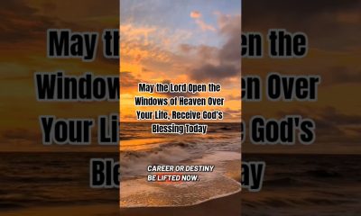 Powerful Prayer for Open Heavens, Divine Favor & Financial Breakthrough #motivation