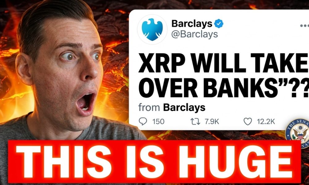 THIS IS HUGE!!! BARCLAYS CEO: XRP WILL ''TAKE OVER'' BANKS??!