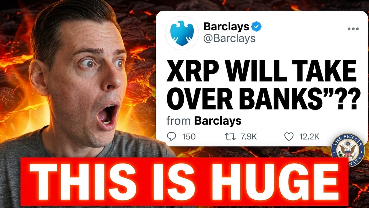 THIS IS HUGE!!! BARCLAYS CEO: XRP WILL ''TAKE OVER'' BANKS??!