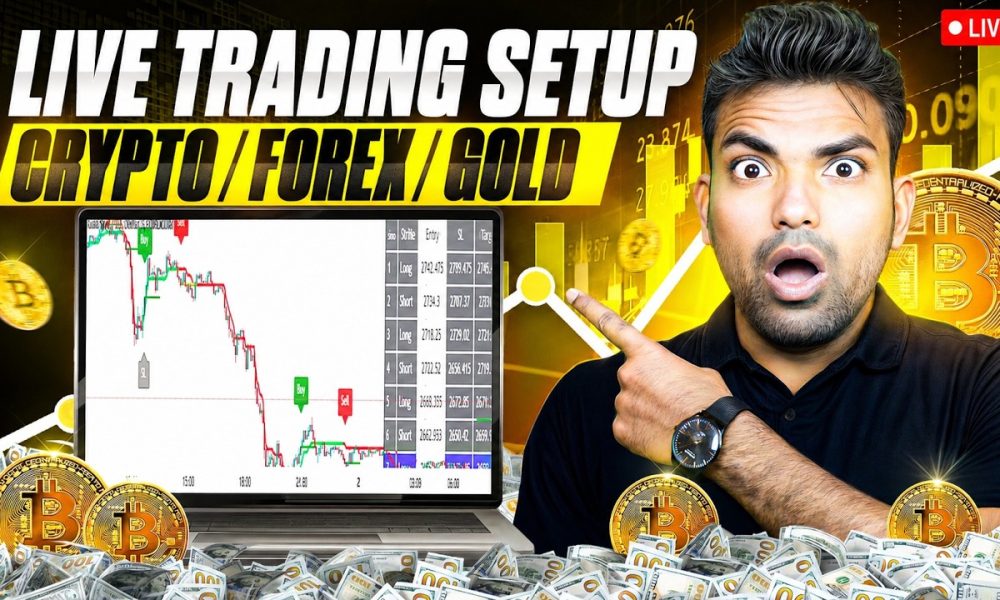Live Trading Setup Today | Gold, Crypto & Forex Market Analysis | Surya Trading Tips