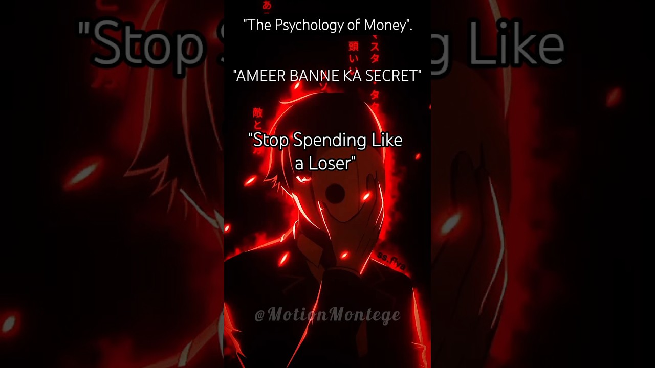 The Psychology of Money by Morgan Housel | Financial Freedom Tips in Hindi