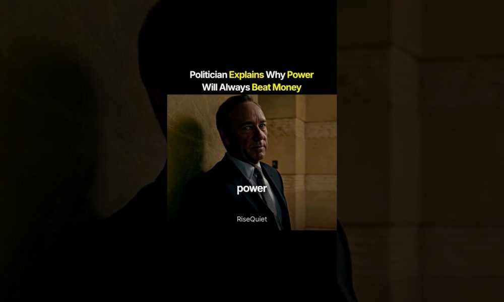 Money vs Power...                          #Power #Money #Shorts #RiseQuiet #Success #Ambition