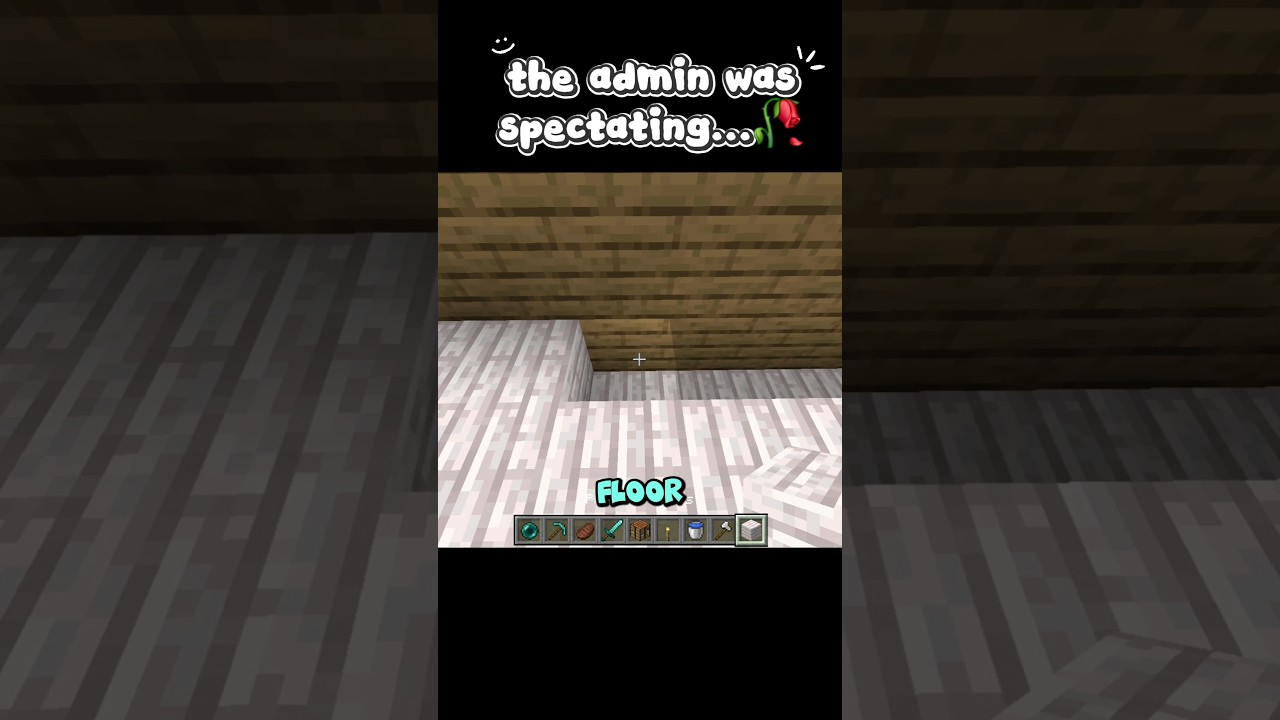 the admin was spectating!!