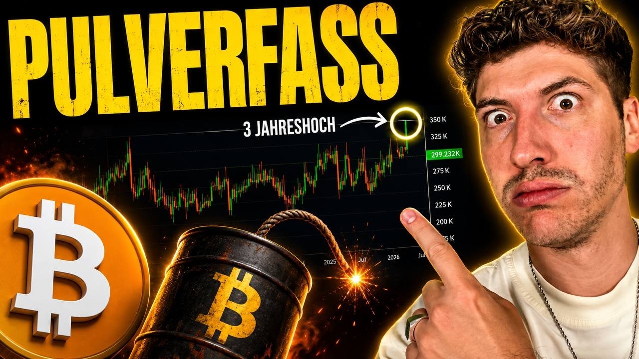 Bitcoin wird gerade zum Pulverfass - und es wird immer extremer!