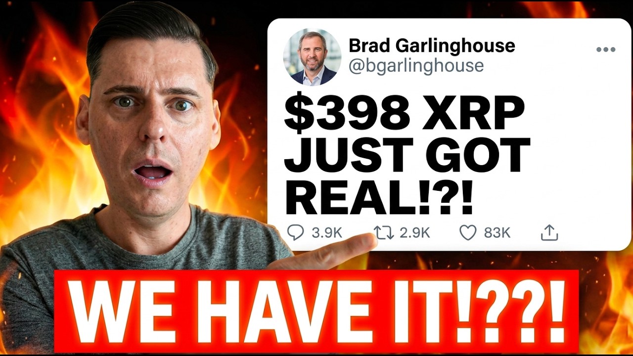 HOLY CR*P XRP AT $398?!?! (WE HAVE IT!??!!)