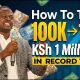 The Fastest Way to Make a Million from Ksh100 000 (Ndindi Nyoro Explains)