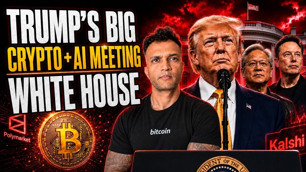 IMP : BIG CRYPTO MEETING IN WHITEHOUSE ||