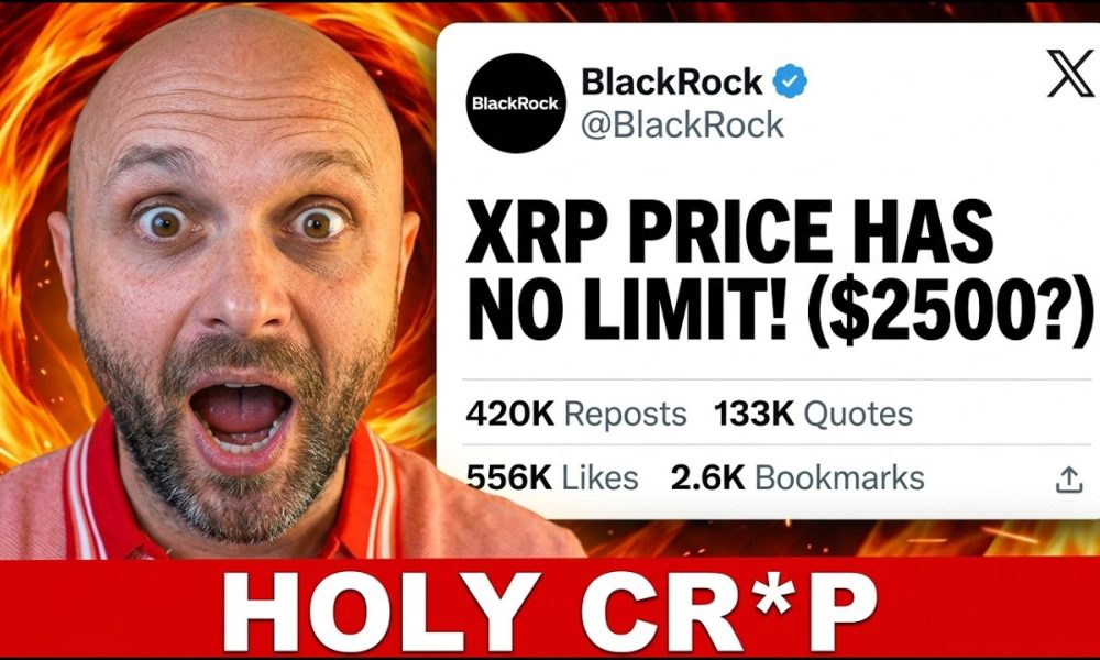 HOLY CR*P XRP PRICE HAS NO LIMIT ($2500!?)
