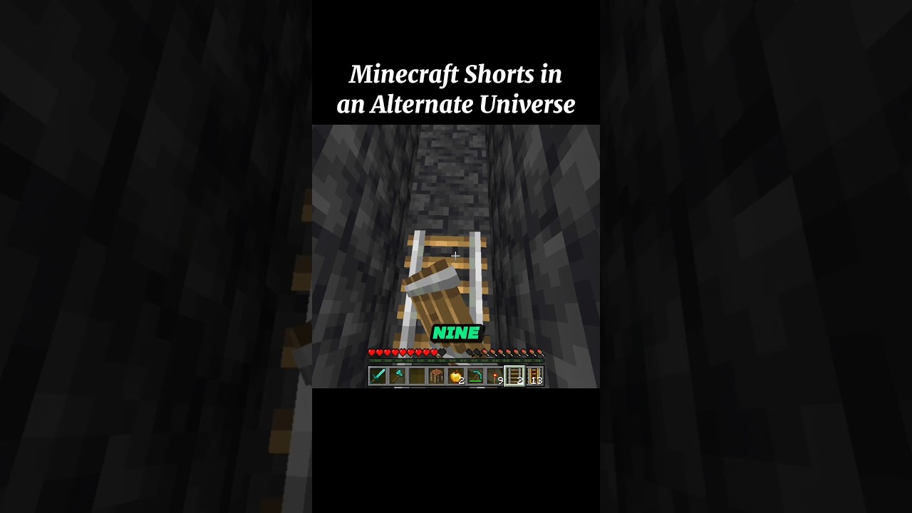 Minecraft shorts in alternate universe
