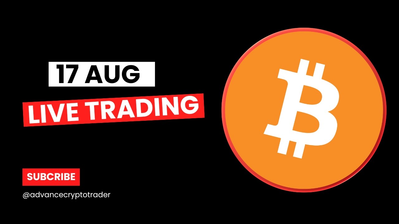 Gold And Crypto Live Trading || 17 AUG || Vivek Yadav #btc #crypto #gold