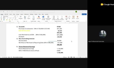 Consolidated Financial Statement-Financial Reporting 1