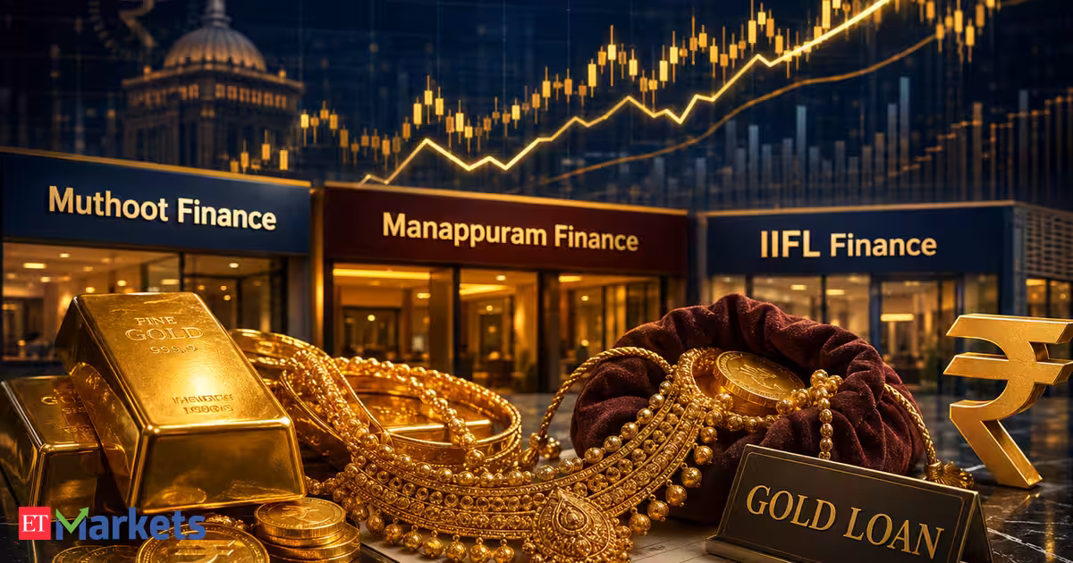 Muthoot Finance, Manappuram, other gold financier stocks jump up to 4% as gold prices rise above Rs 1.58 lakh/10 grams