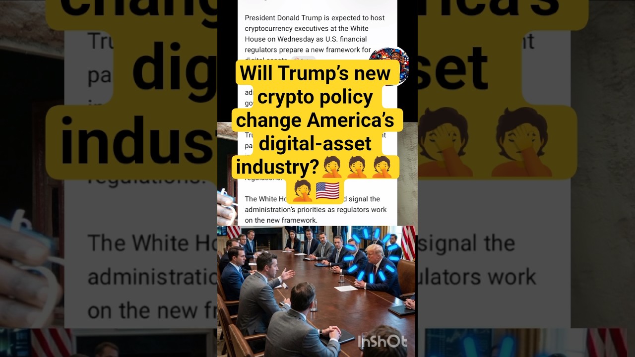#Trump #Crypto #Cryptocurrency #USPolitics #Trump2026 #WhiteHouse #TrumpAdministration #DigitalAsse