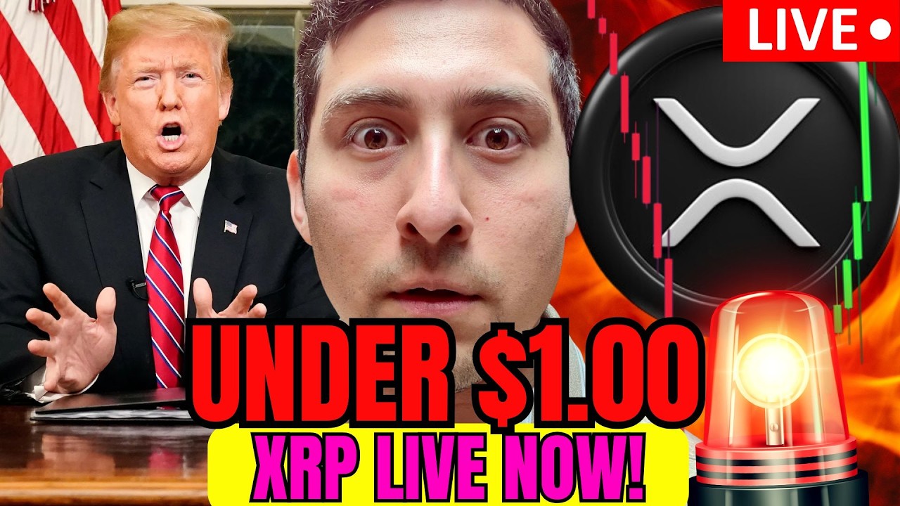 XRP PRICE WATCH! White House CRYPTO NEWS LIVE