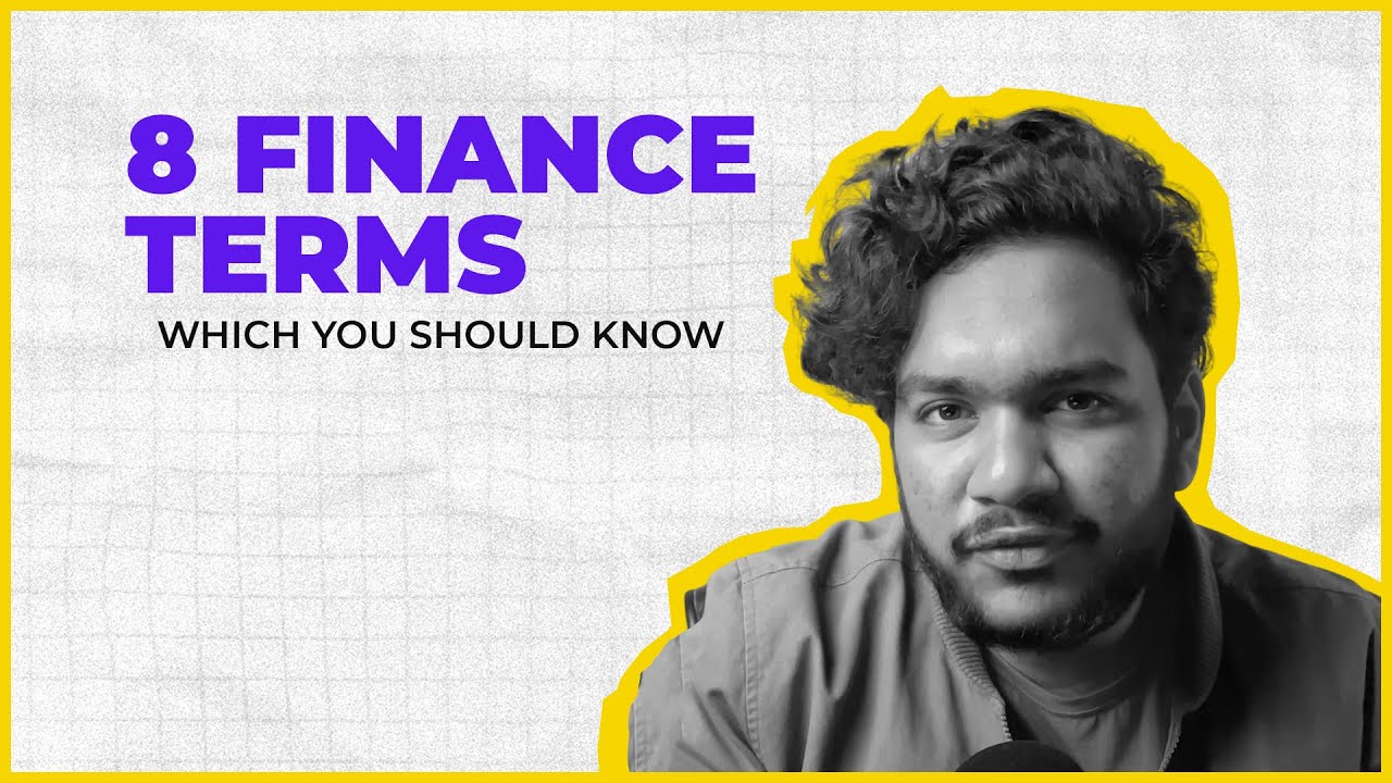 8 Finance Terms you should know! #BizWiser
