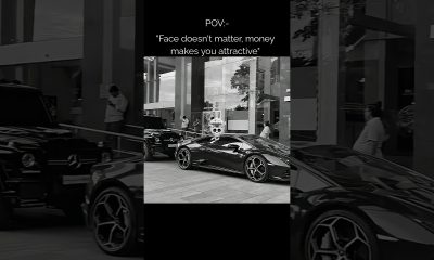 face doesn't matter, money makes you attractive so don't try to gloves, try to become rich.#viral