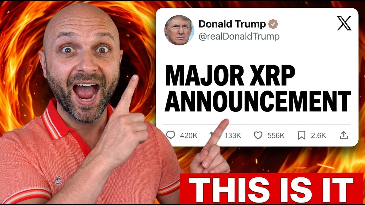 MASSIVE XRP ANNOUNCEMENT. (THIS IS IT)