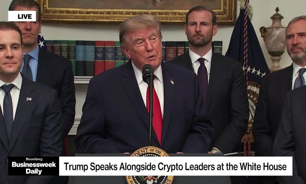 Trump Hosts Crypto Leaders at White House (Remarks)