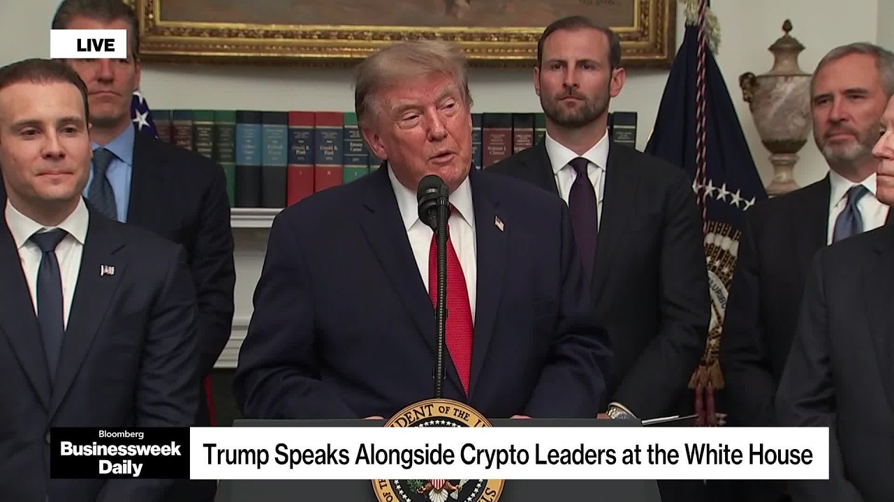 Trump Hosts Crypto Leaders at White House (Remarks)