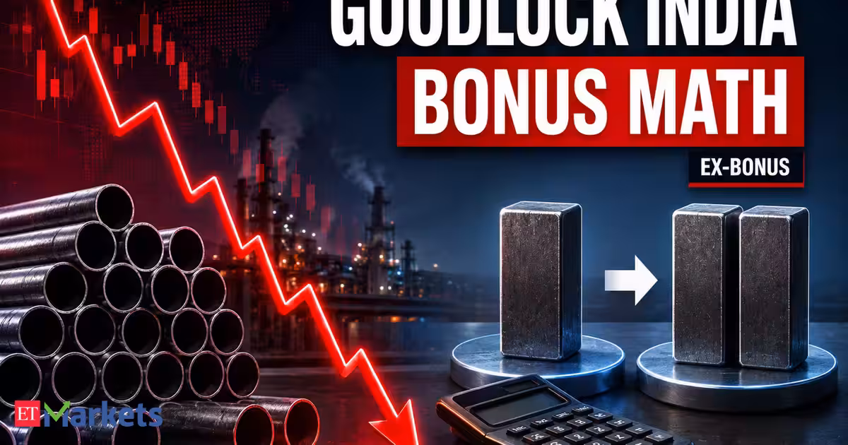 Did Goodluck India shares really crash 66% in just one day? Here's how the bonus math works
