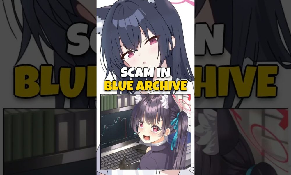 Crypto Scam In Blue Archive #bluearchive #serika #crypto #scam #ayane #abydos #shiroko
