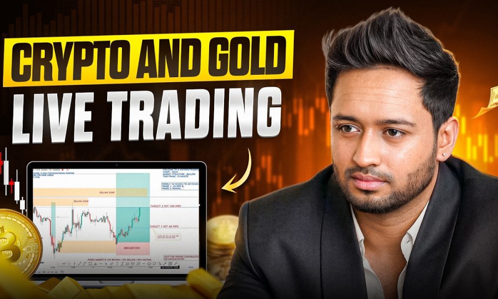 GOLD & CRYPTO LIVE TRADING | Bitcoin, Xauusd, ETH | AUGUST #livetrading
