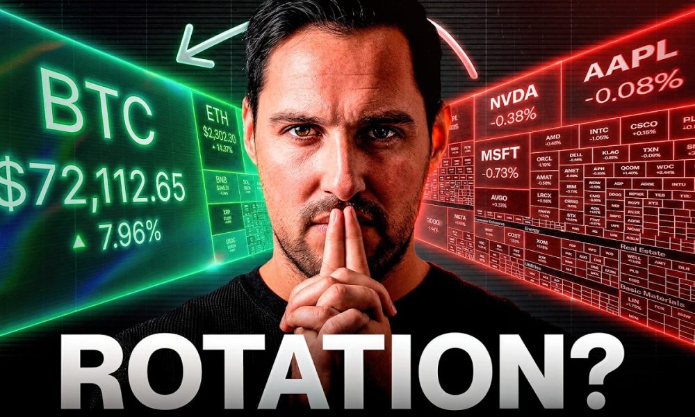 UNBELIEVABLE: Rotation Of Large Scale Capital Into Bitcoin & Crypto! [Trust It?]