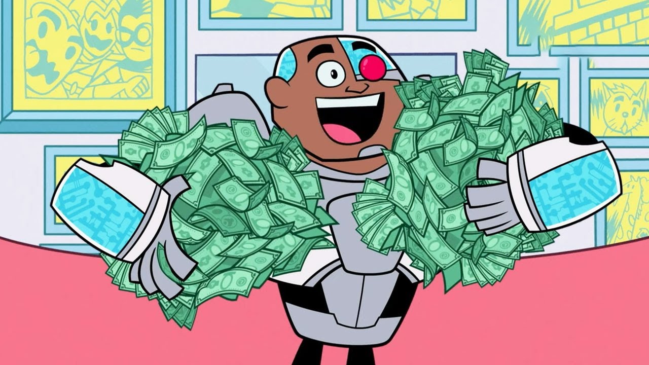 What Would You Do if You Had Money? | Teen Titans Go! | Cartoon Network Asia