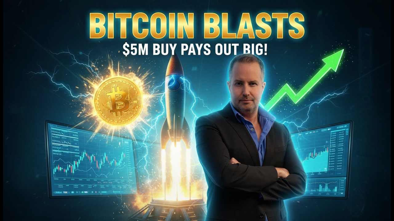 Bitcoin Rips: My $5M Crypto Call Just Hit