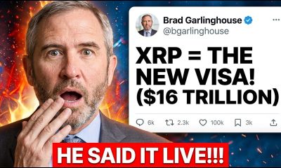 YUP!!! BRAD JUST SAID XRP = NEW VISA!?!!!! ($16 TRILLION CONFIRMED!!!)
