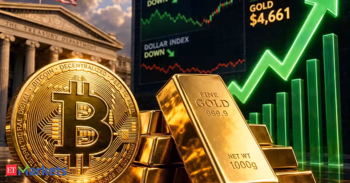 How bitcoin and gold went from a slump to an MVP week in just a few days