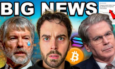 BREAKING: Treasury Secretary Announces Big Crypto News - Saylor Confronted About Bitcoin Crash