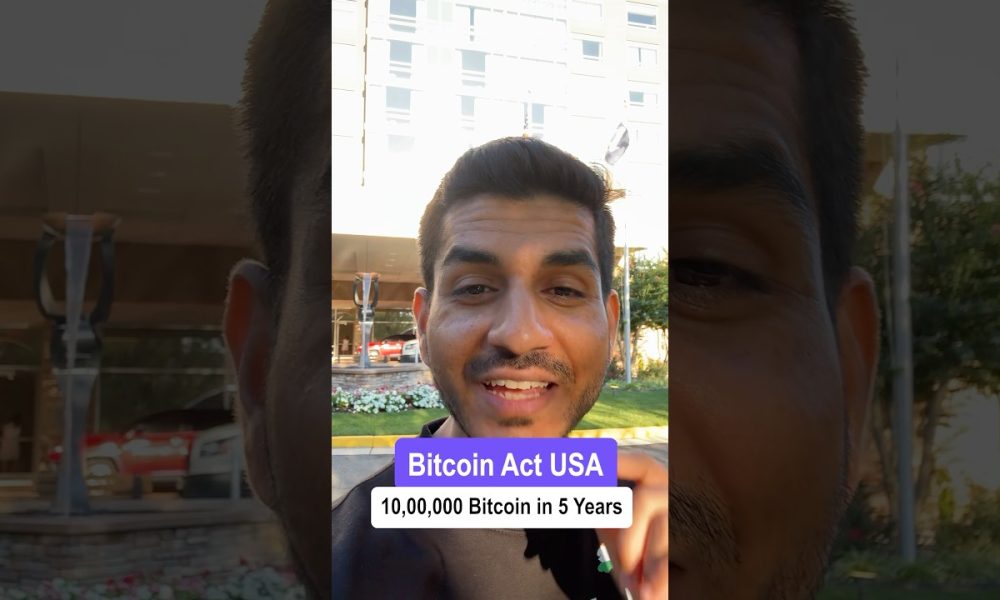 Bitcoin Act (1,000,000 Bitcoin In 5 Years)