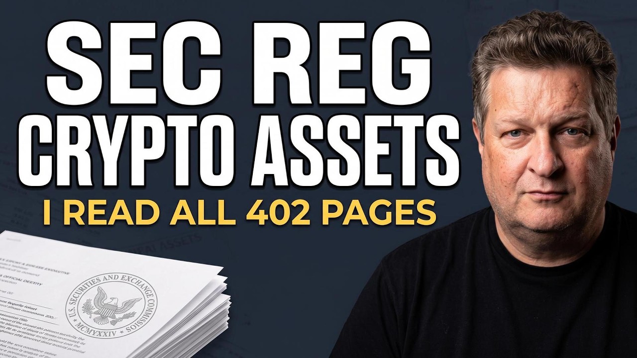 I Read All 402 Pages of the SEC's Reg Crypto Assets Rule. Here's What It Actually Does