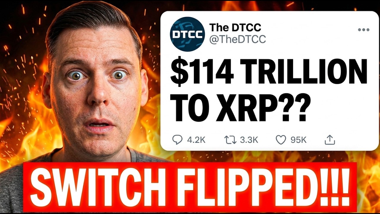 DTCC JUST FLIPPED THE SWITCH ON XRP!!! ($114 TRILLION TO XRP!?)