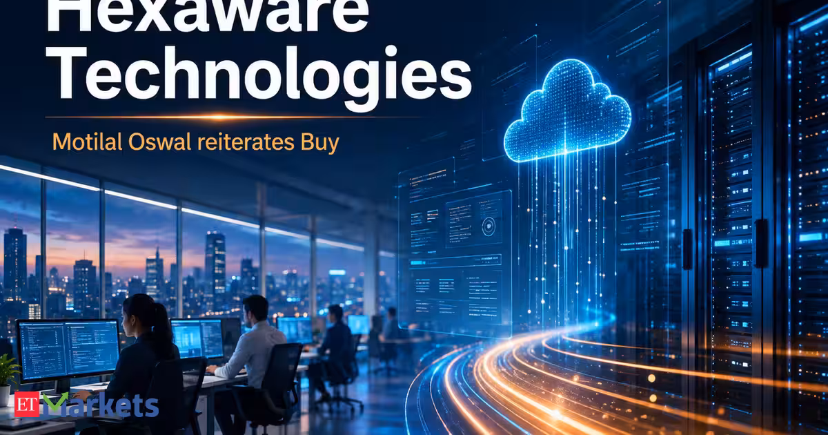 Hexaware Technologies shares rally 5%; Motilal Oswal reiterates buy with target price of Rs 720
