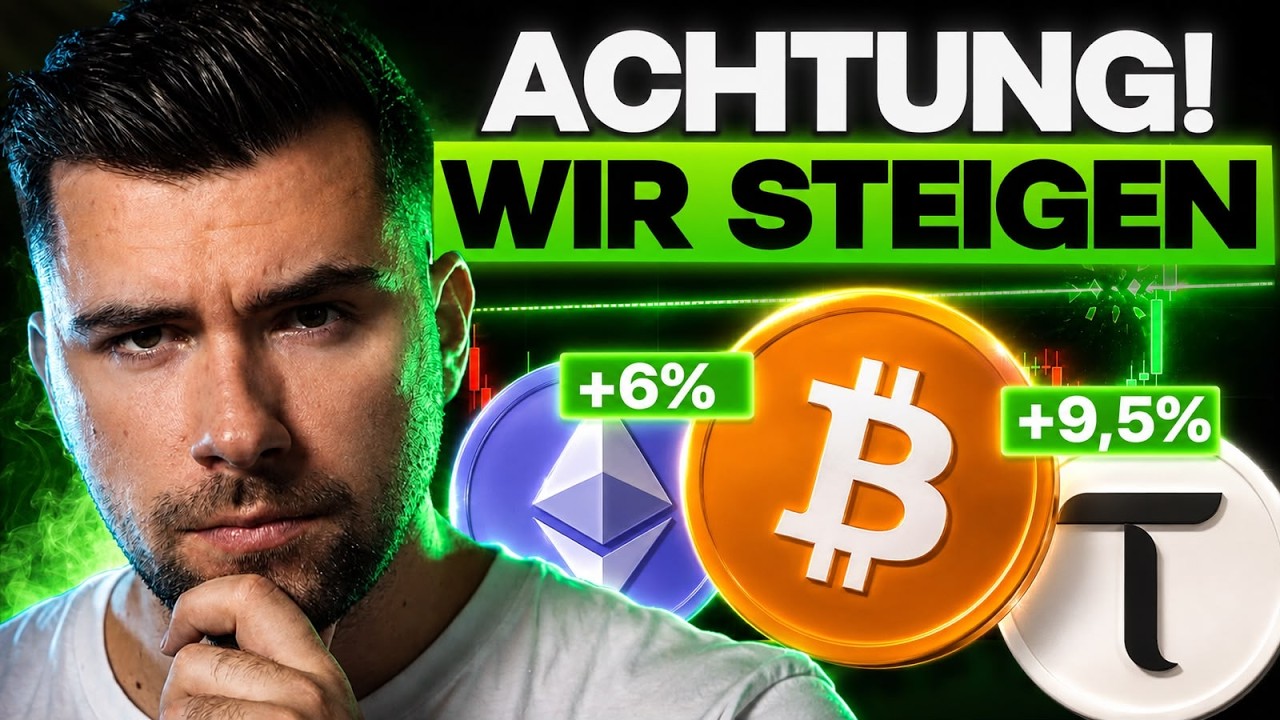 UNFASSBAR! - Bitcoin bricht aus & liquidiert JETZT Milliarden! (Warum steigt BTC?)