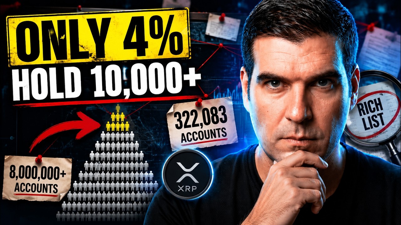 Only 4% Hold 10,000 XRP