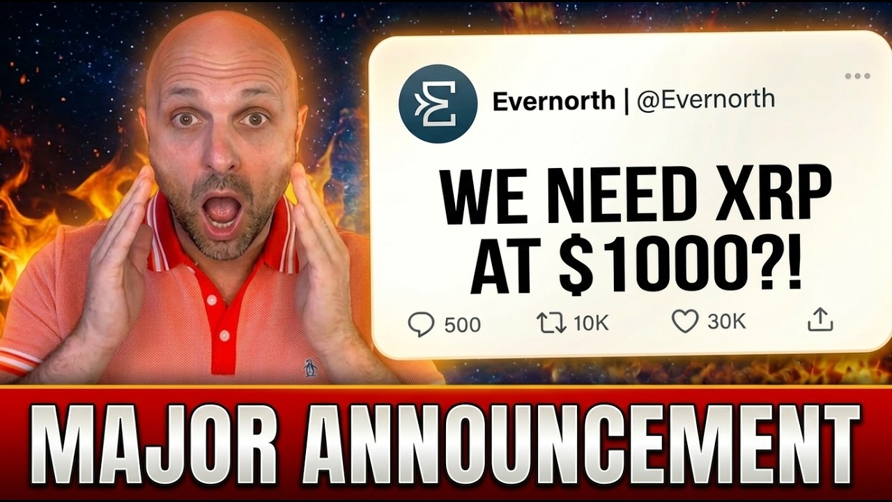 OMG!!!! Evernorth XRP Announcement (XRP $1000 NEEDED?!)