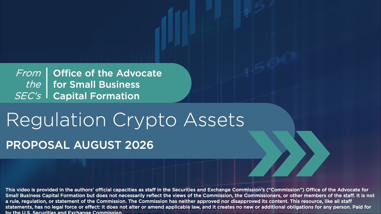 The SEC Proposes Regulation Crypto Assets