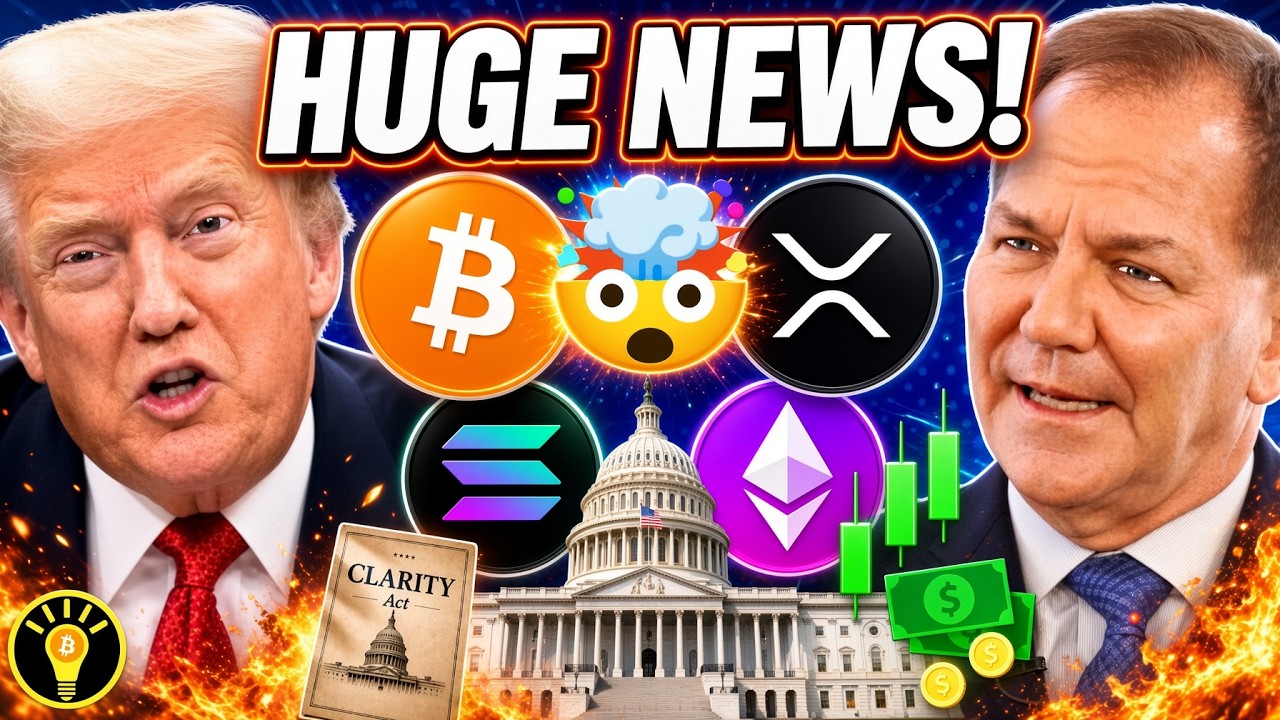 BILLIONAIRE PAUL TUDOR JONES TURN BULLISH ON BITCOIN & MAJOR TRUMP WHITE HOUSE CYRPTO MEETING!
