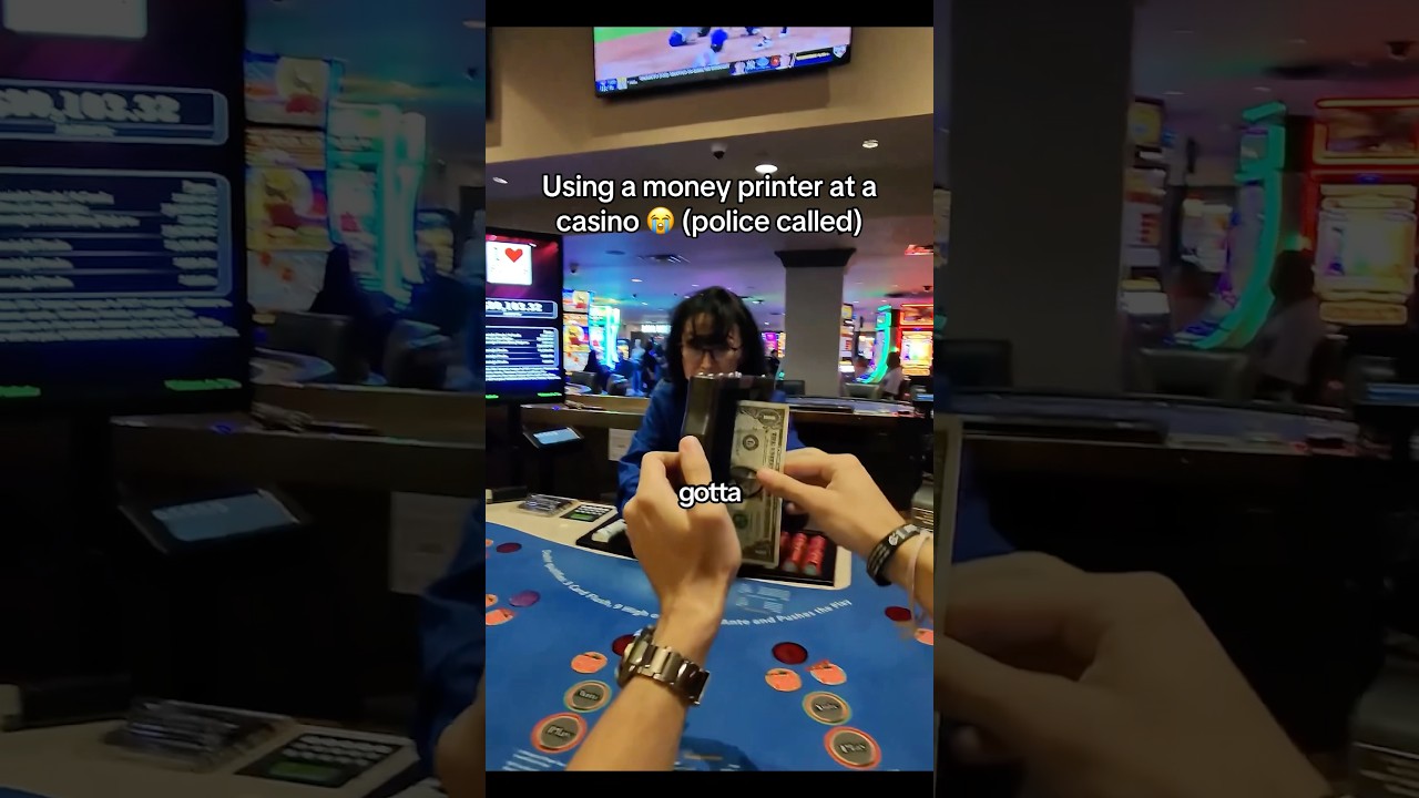 Money Printer at the Casino!