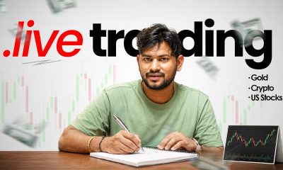 Live Trading - Gold , Crypto and US Stocks  - 21 August